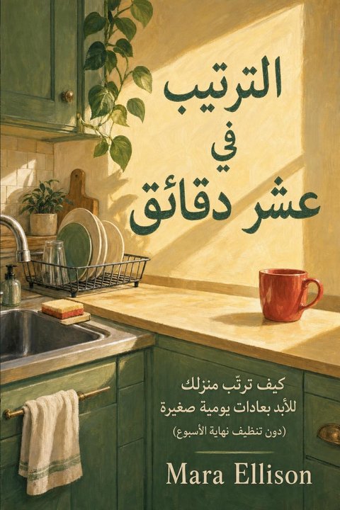 The Ten-Minute Tidy, Arabic edition cover