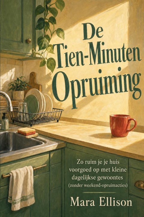 The Ten-Minute Tidy, Dutch edition cover